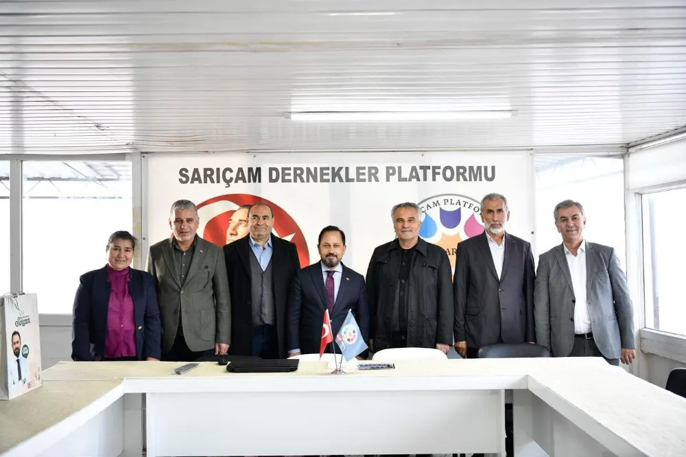 BİLAL ULUDAĞ SARIÇAM DERNEKLER PLATFORMUNU ZİYARET ETTİ