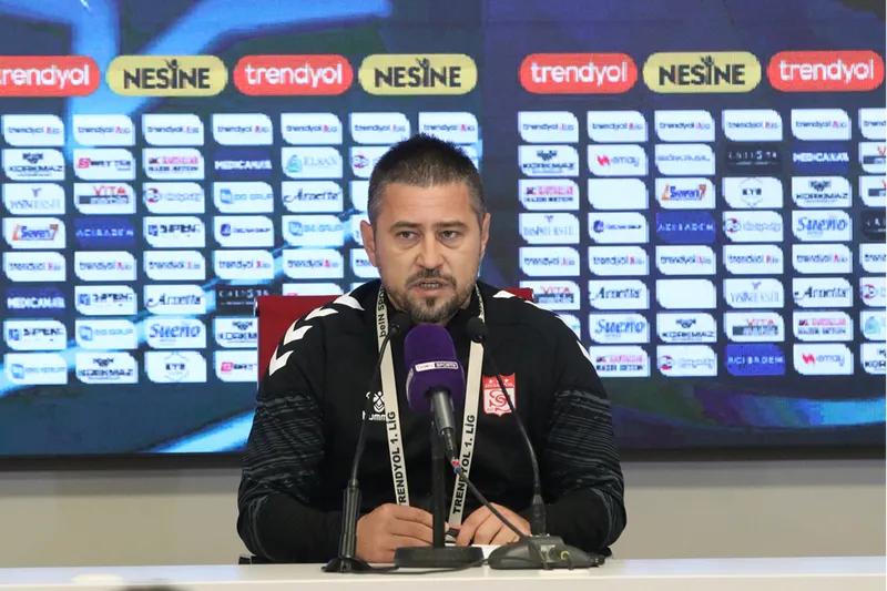 Sivasspor-Hatayspor maçının ardından