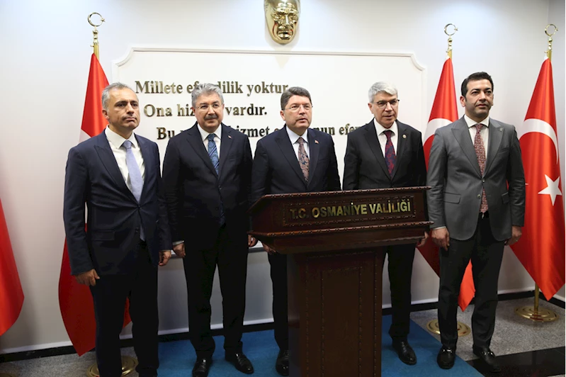 Adalet Bakanı Yılmaz Tunç, Osmaniye