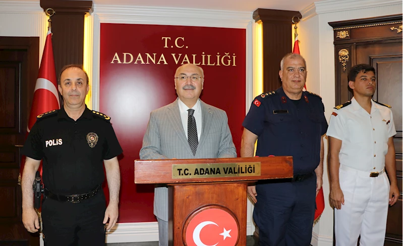Adana Valisi Köşger, mayıstaki asayiş olaylarını değerlendirdi: