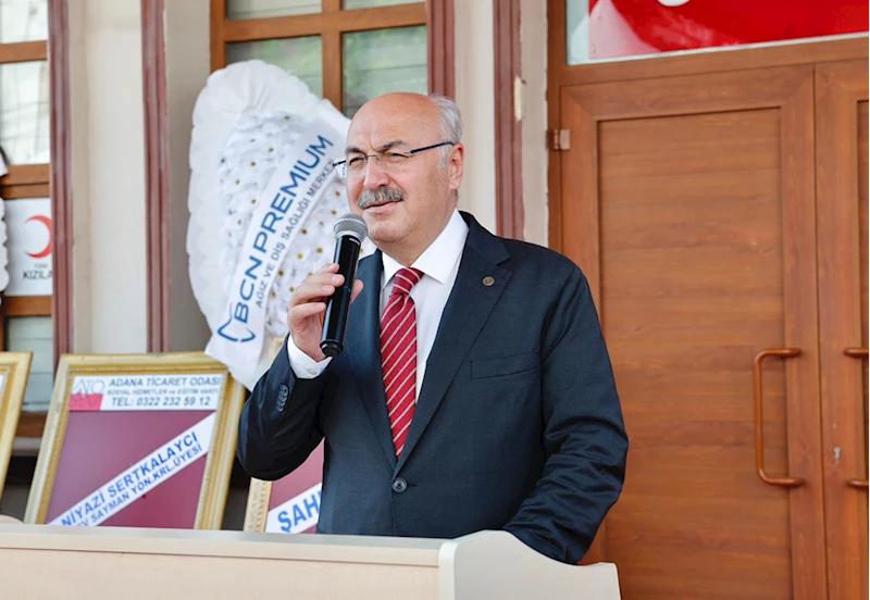 Türk Kızılay Sarıçam Şubesi hizmete açıldı