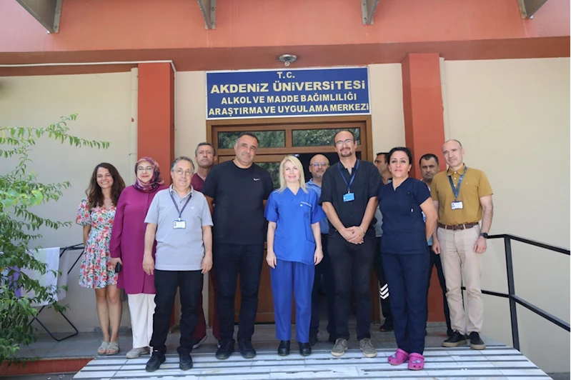 Rektör Prof. Dr. Özkan, Alkol ve Madde Bağımlılığı Araştırma ve Uygulama Merkezi