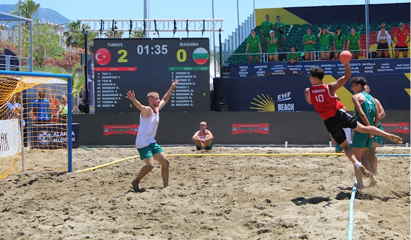 Plaj hentbolunda 17 Yaş Altı EHF Avrupa Şampiyonası Antalya
